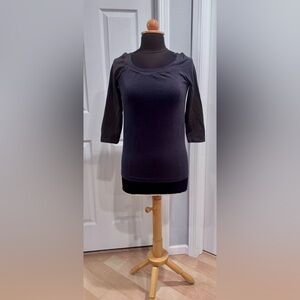 Wolford Gray Casual Stretch Top , size L